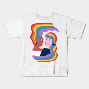 Lesbian | Gay | LGBT Pride Love Is Love Kids T-Shirt